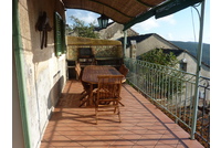 terrace with barbecue